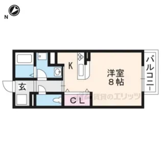 ベアグラス【2階】の間取り