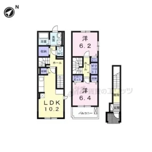 Grand Sun Hills【2階】の間取り