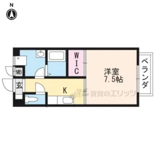 シェロウェンTA2【101号室】の間取り