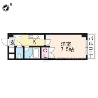 ランプロン【202号室】の間取り