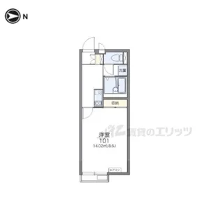 レオネクストとの【2階】の間取り