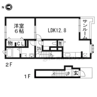 チェリーブラッサム【2階】の間取り
