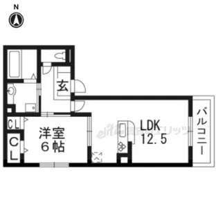 クロスロード【3階】の間取り