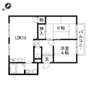 メゾンエルドラドB【202号室】の間取り