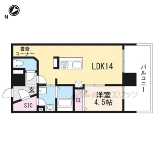 テラス天の川【5階】の間取り