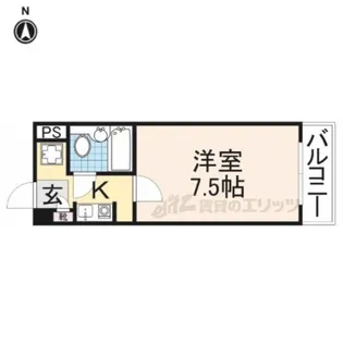 エスパシオ【4階】の間取り