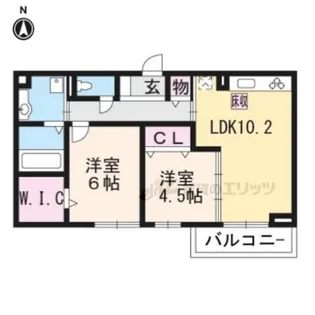 シューペリア?【3階】の間取り