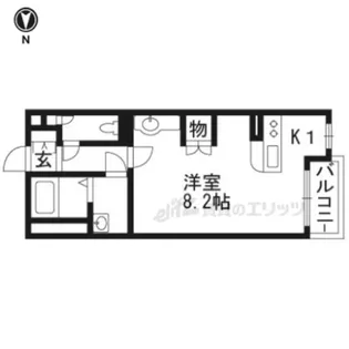 レオネクスト夢追人【101号室】の間取り