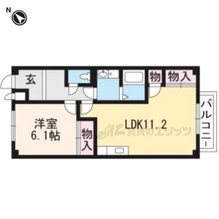 シェロウェンTA1【2階】の間取り