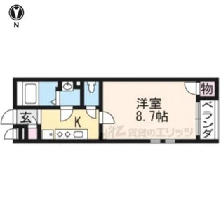 クレイノNexus【1階】の間取り