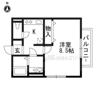 パークハイム【2階】の間取り