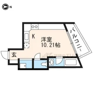 PLATINUM【A02号室】の間取り