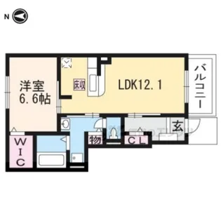 グランデ【1階】の間取り