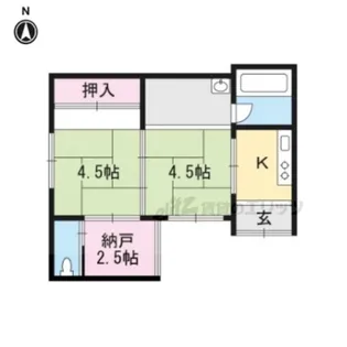 京都府京都市上京区清元町【一戸建】の間取り