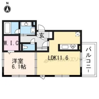 シャルールプラス【3階】の間取り