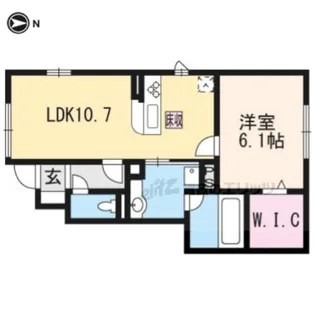 センテンス【1階】の間取り