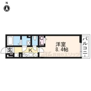 リブリ・長岡京【2階】の間取り
