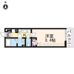 リブリ・長岡京【2階】の間取り