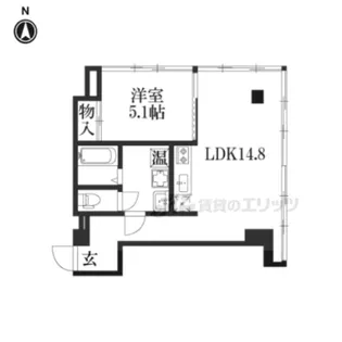 八木ビル【3階】の間取り