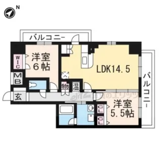 アミティエ守山【10階】の間取り