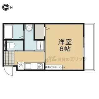 MESA VERDE西賀茂A棟【2階】の間取り