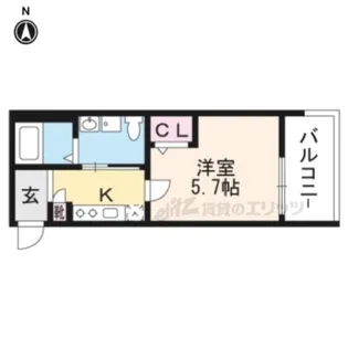 Lane深草【2階】の間取り