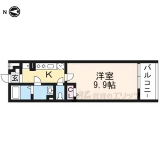 リブリ FUSHIMI【2階】の間取り