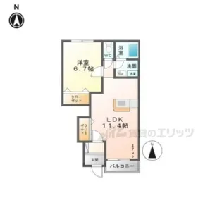 ハイムひまわり【102号室】の間取り