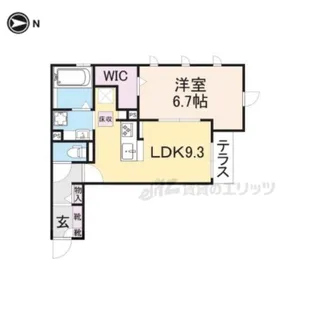 アークステージ【3階】の間取り