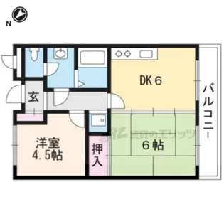 ETPリンピア【205号室】の間取り