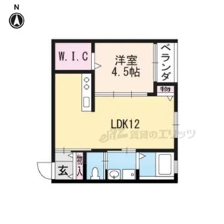 メトロ十条【201号室】の間取り