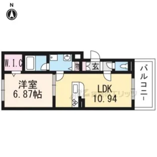 ホルツカステン デァ フロイデ【305号室】の間取り