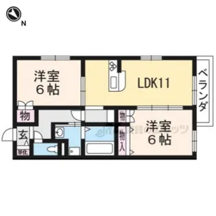 MY Lanai【305号室】の間取り