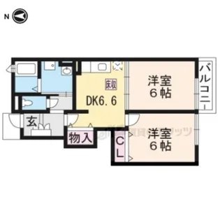 プレステージ?【202号室】の間取り