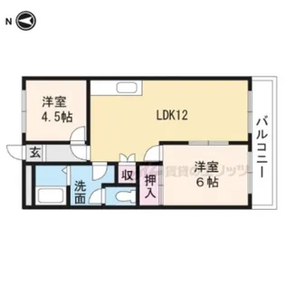 ベルメゾンB【112号室】の間取り