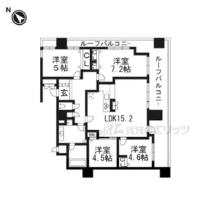 プレサンス京都四条河原町ネクステージ【12階】の間取り