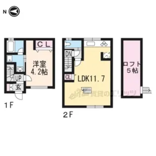maison大宮【103号室】の間取り