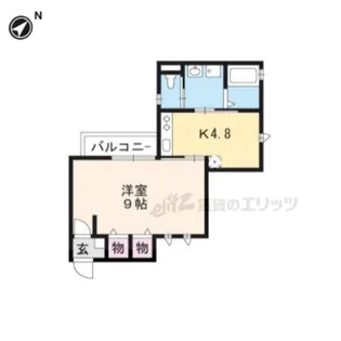 正照庵【203号室】の間取り