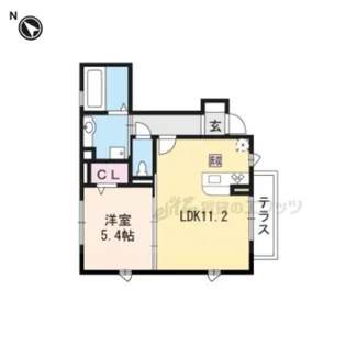 ロータス?【101号室】の間取り