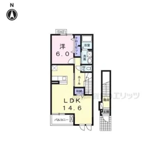 メゾン ラブリーJ【2階】の間取り