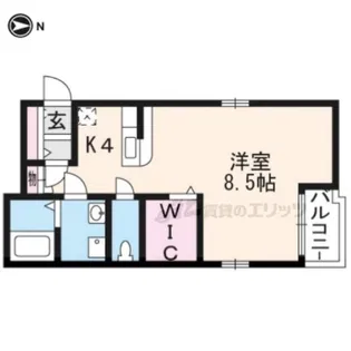 みやび小路【2階】の間取り
