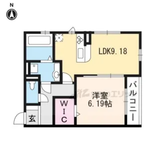 サザンクロス【3階】の間取り