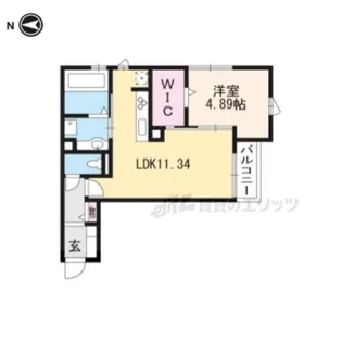 サザンクロス【2階】の間取り