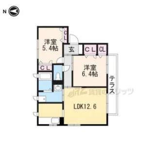 Maison Joie【202号室】の間取り