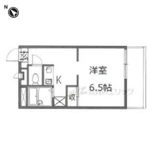 レオパレスシュピール【105号室】の間取り
