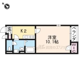 レオネスクトMATSUO【2階】の間取り