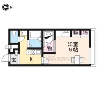 レオパレス伊藤【205号室】の間取り