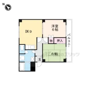 サンシャイン21【1階】の間取り