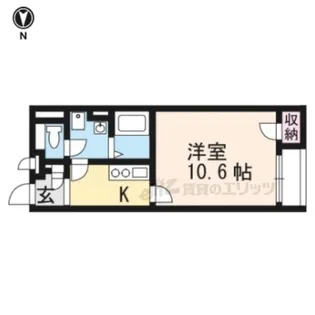 レオネクスト阿星【106号室】の間取り