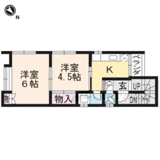 パレスMIZUHO?【301号室】の間取り